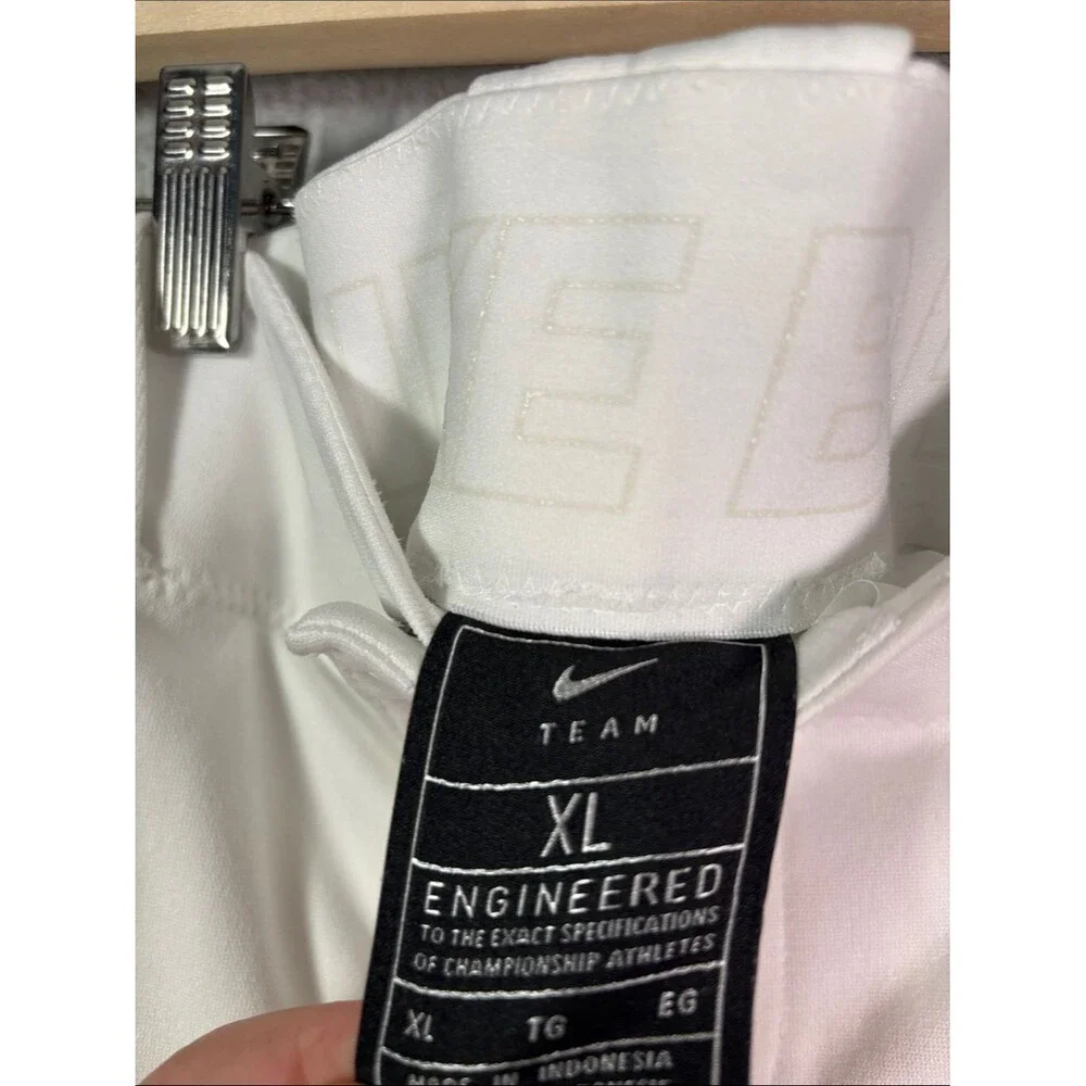 Nike White Youth Baseball Pants Size XL Waist 28”